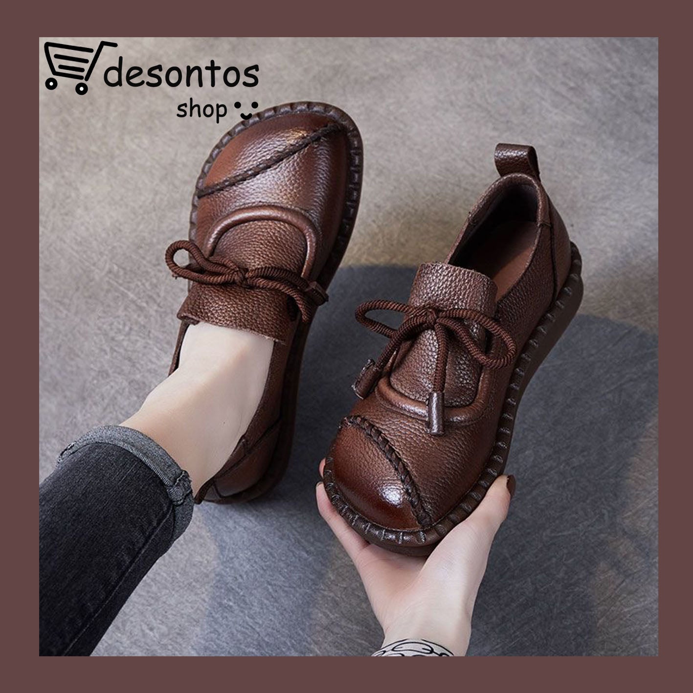 [100% piel de vacuno] Nuevos zapatos ortopédicos para mujer