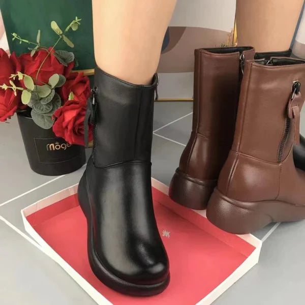 👢Botas de cuero 100% genuino