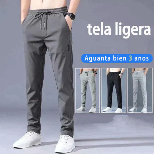 Pantalones elásticos de secado rápido para hombres