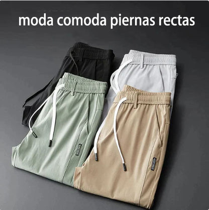 Pantalones elásticos de secado rápido para hombres