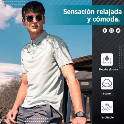 🔥Venta caliente de verano🔥Polo cómodo y transpirable para hombre