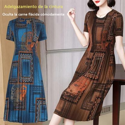 2023 Venta caliente Vestido plisado de moda