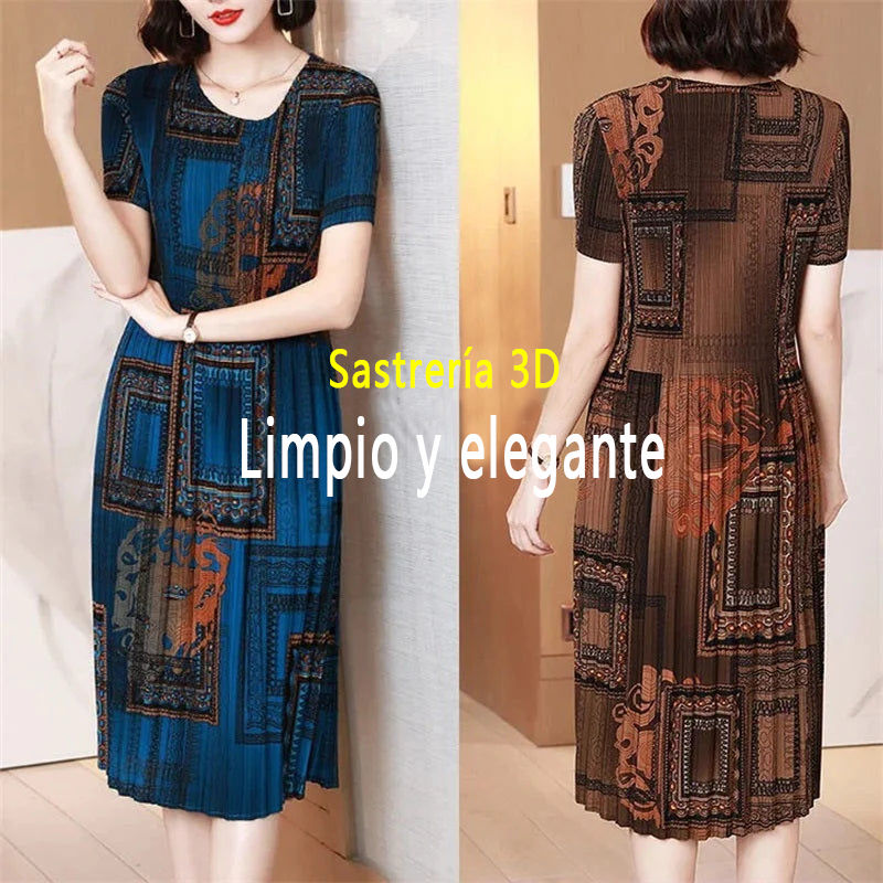 2023 Venta caliente Vestido plisado de moda