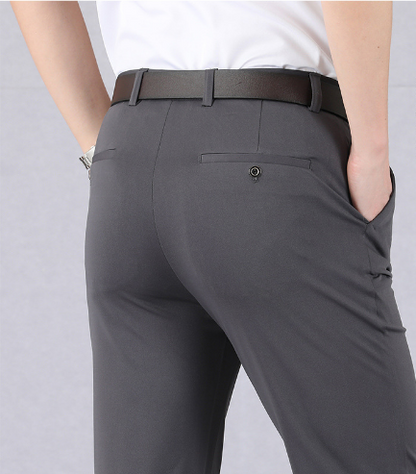 Pantalones clásicos de hombre de alta elasticidad